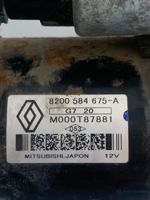 Electromotor RENAULT MEGANE II / DACIA LOGAN / DUSTER / CLIO 2 1.5 dCi K9K 722 8200584675-A