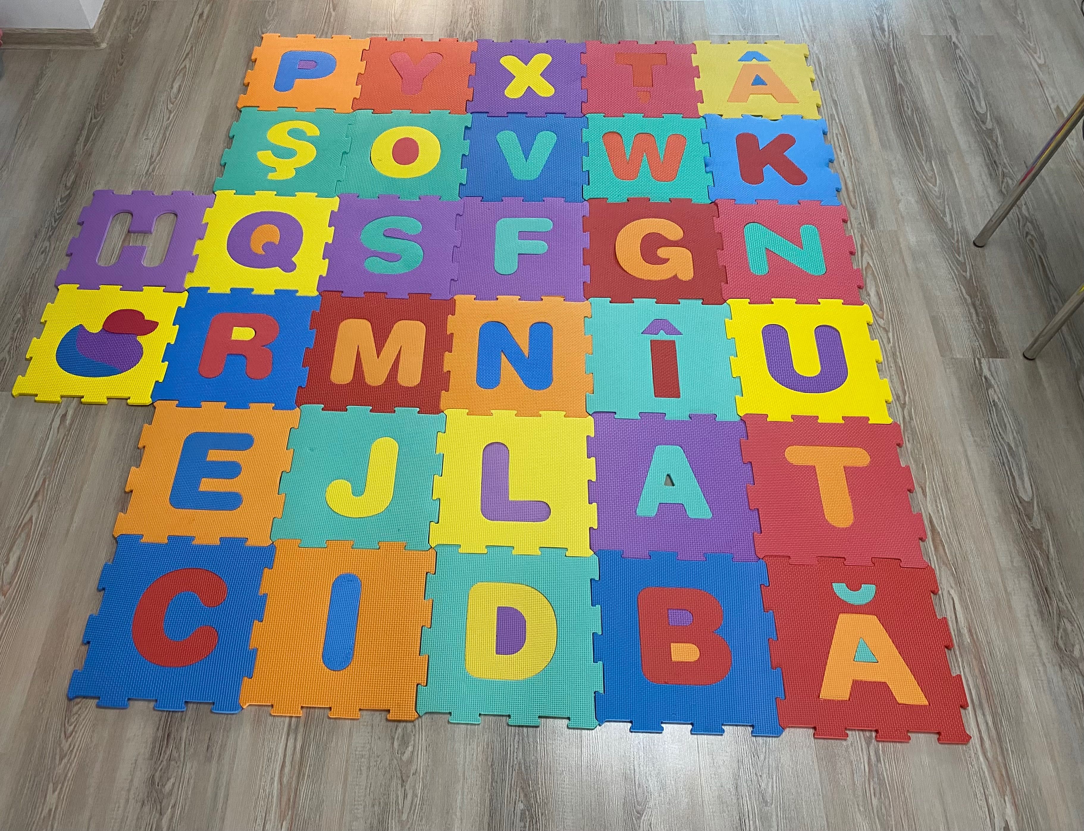 Covor puzzle de spuma