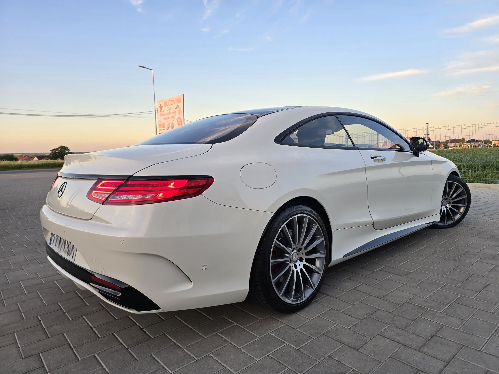 Mercedes S400 Coupe AMG-DESIGNO, 3.0 -367 Cp, An 2017, Ireproșabil  !