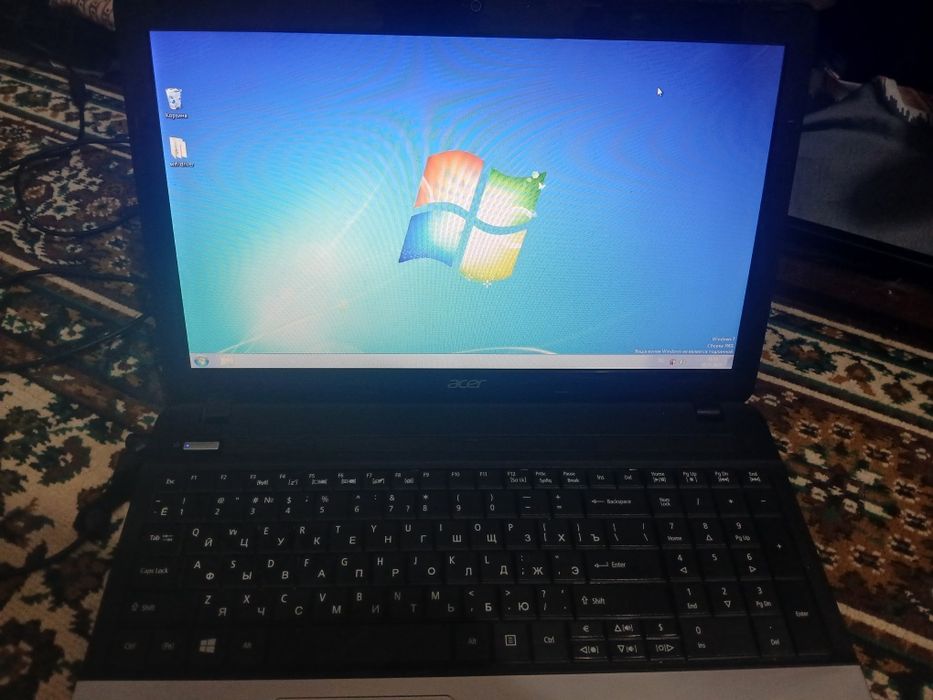 Aser windos 7 noutbuk