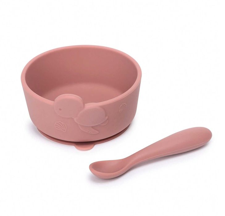 Boluri din silicon pentru bebeluși cu ventuză Premium