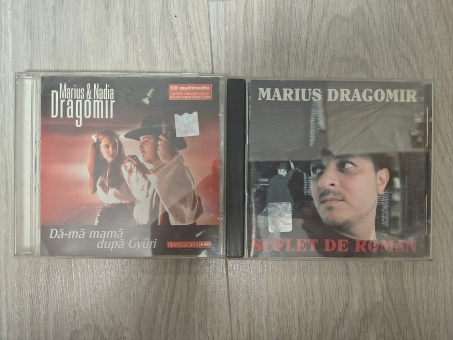 Vand doua albume cu Marius Dragomir manele cd