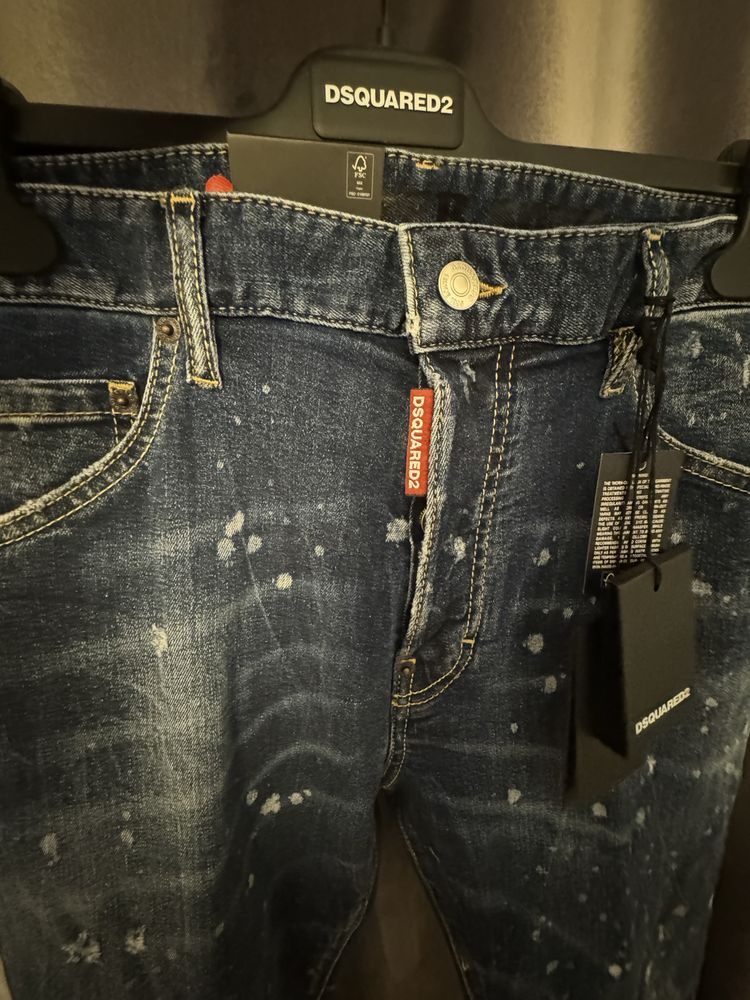 Blugi Dsquared2 Cool Guy - 100% ORIGINALI - Marimea 48, 50