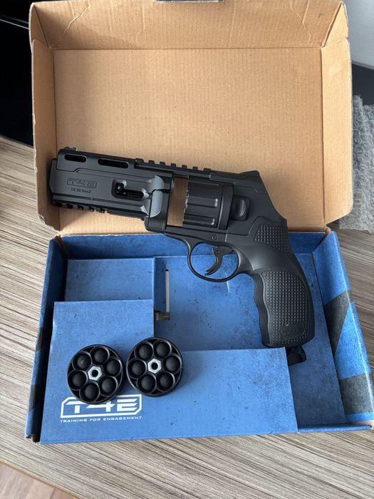 Pistol airsoft Umarex T4E TR 50 Gen2, cal. .50 – black, 13 jouli