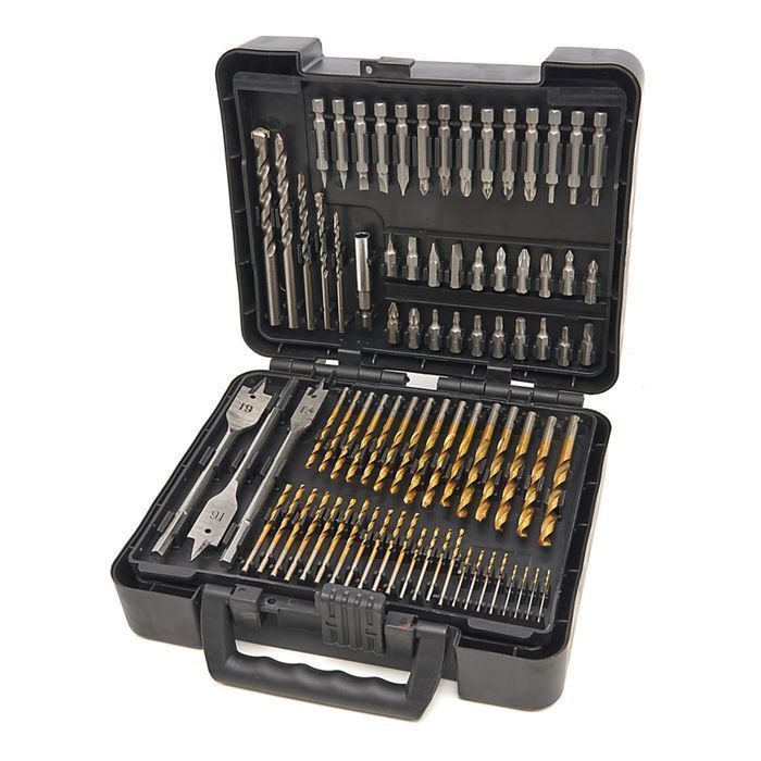 Trusa biti - burghie - carote - freze -lemn - metal - zidarie - 204 pi