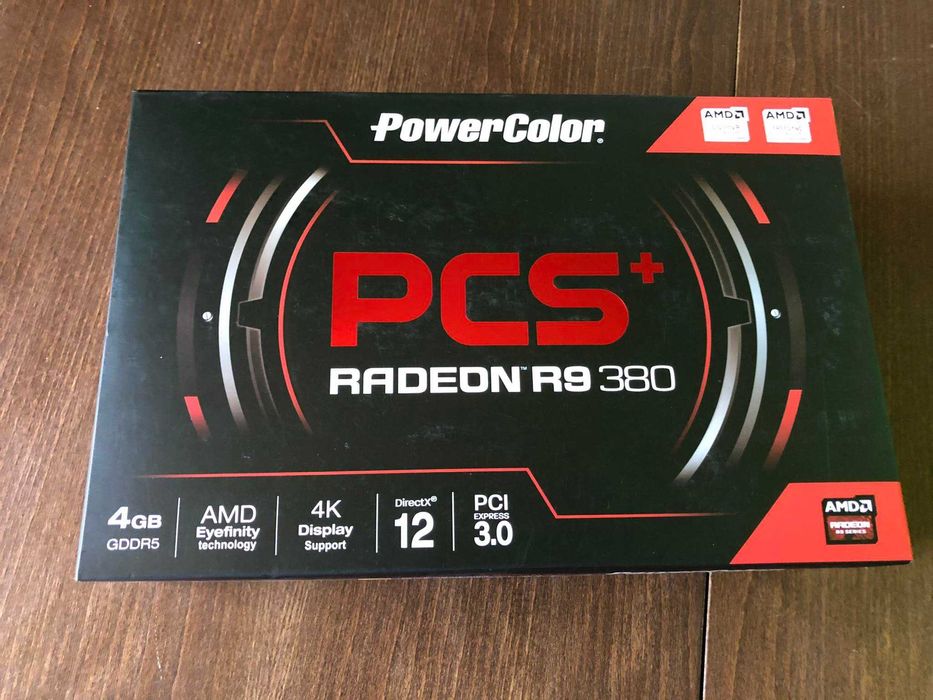 Видеокарта PowerColor AMD Radeon PCS+ R9 380 4GB