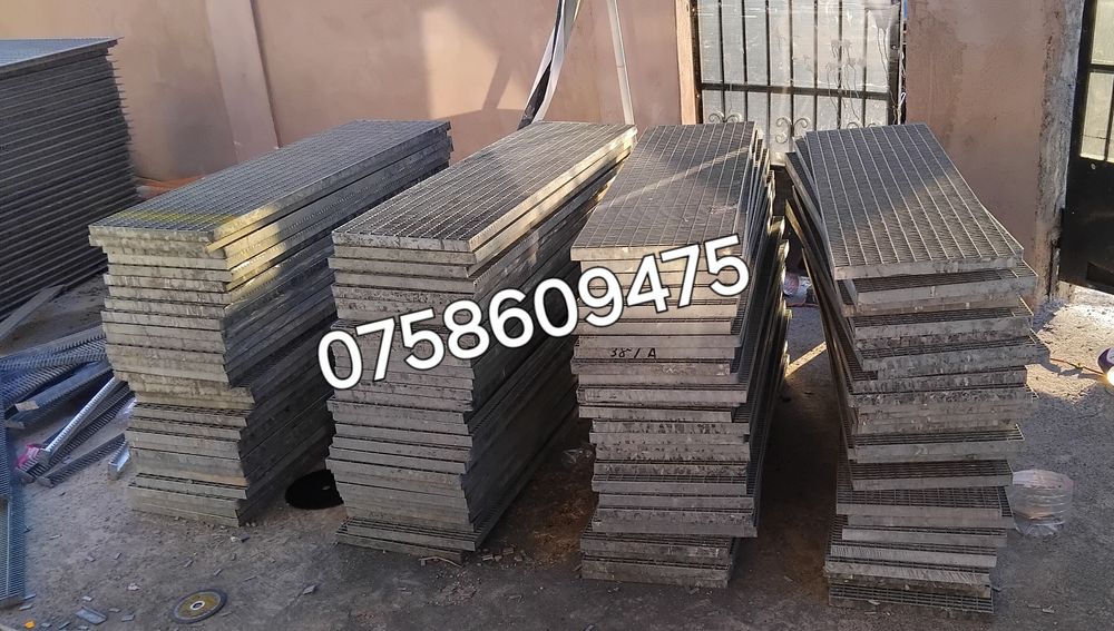 Trepte zincate 130x24