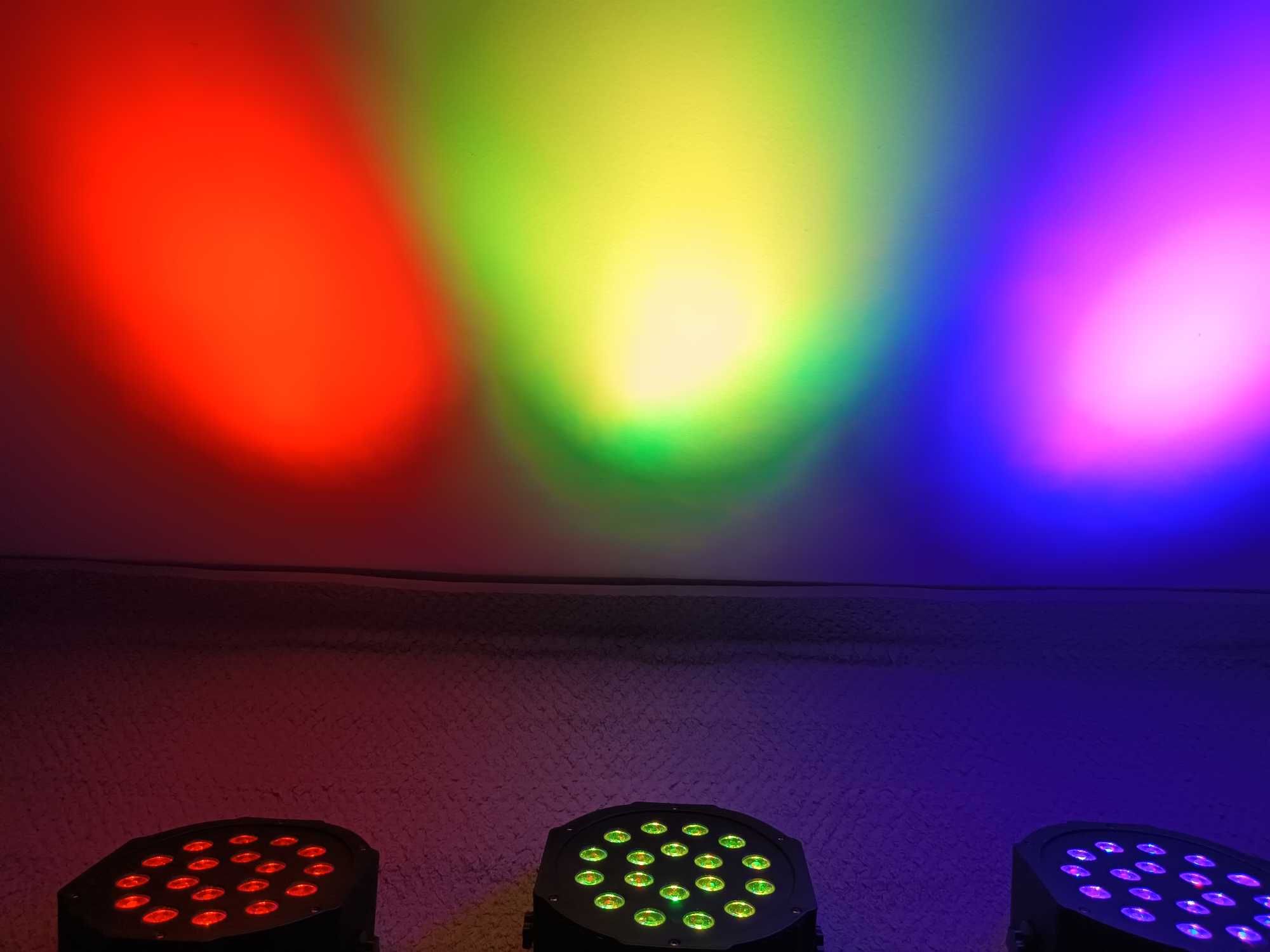 LUMINI DISCO 18 LED /Jocuri de culori pe ritmul muzicii/Orga de culori