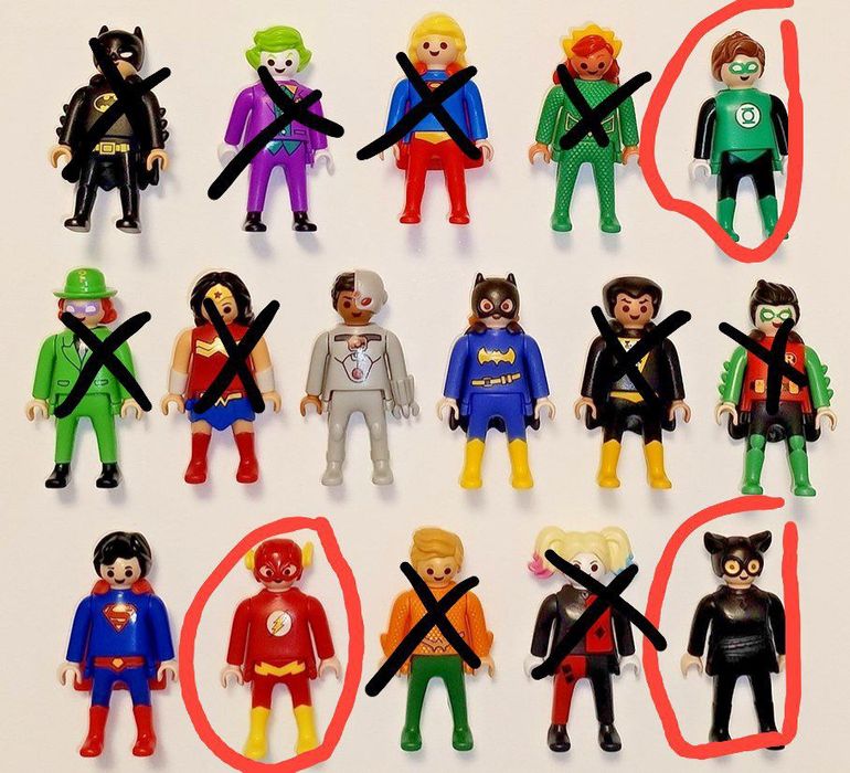 Kinder Surprise DC Playmobil 2025