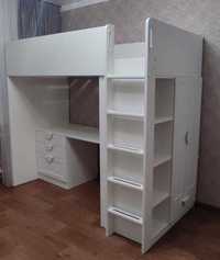 Комплекс мебели IKEA ( кровать+стол+шкаф)