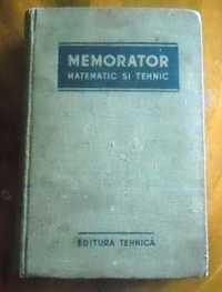 Mihăilescu: Memorator matematic și tehnic