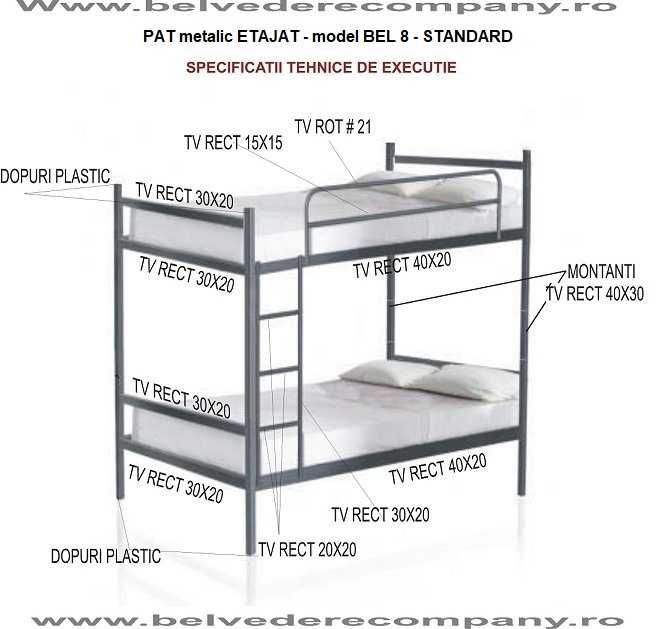 PATURI Metalice etajate-model BEL 8 - Livrare din STOC