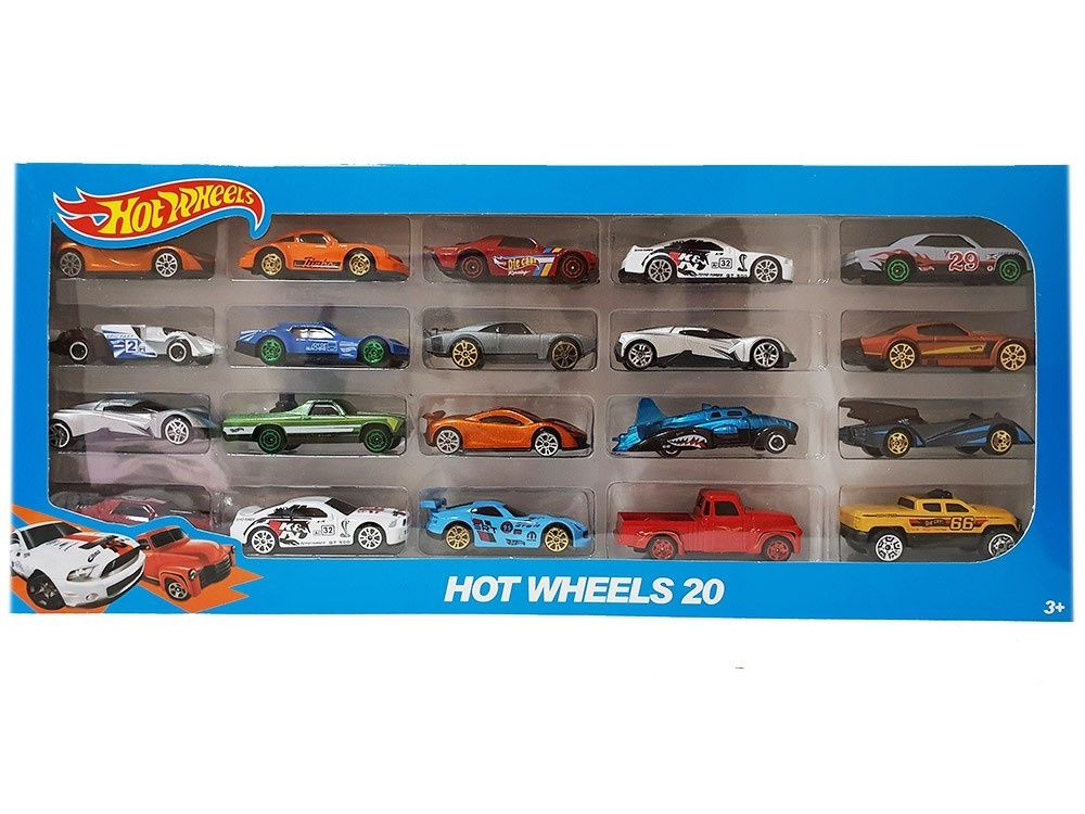 Машинки Хот Вилс Hot Wheels Набор из 20 машинок