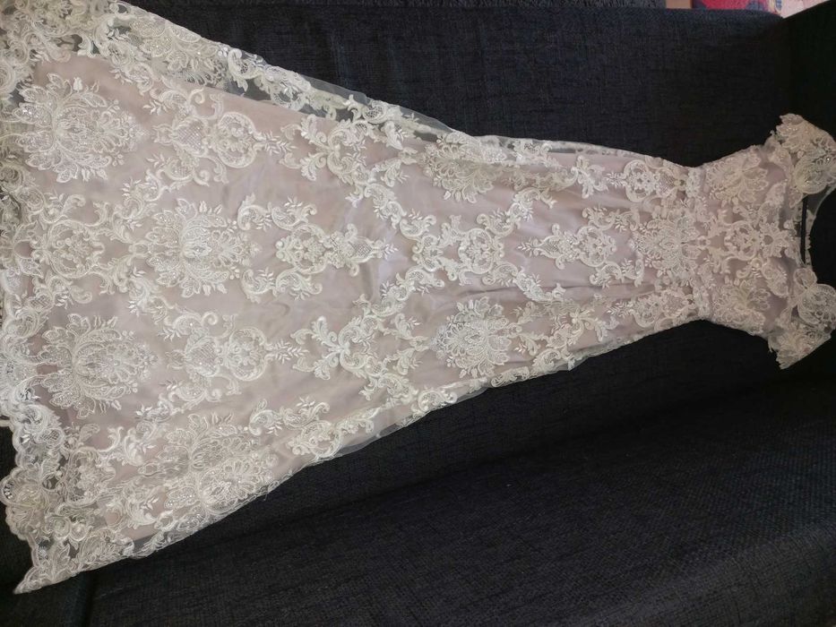 Rochie mireasa nude S