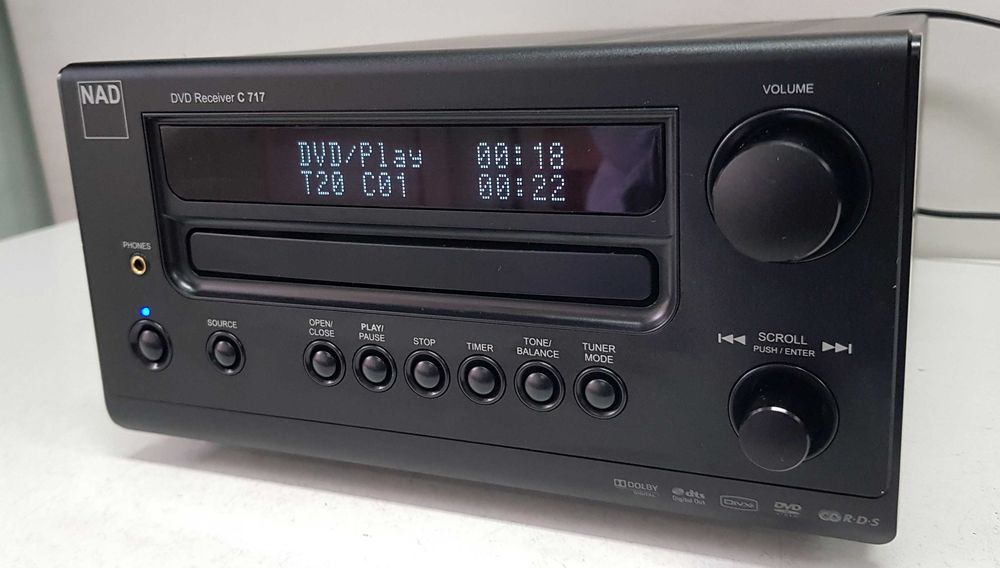 NAD C 717 amplificator DVD receiver muzica filme performant mini