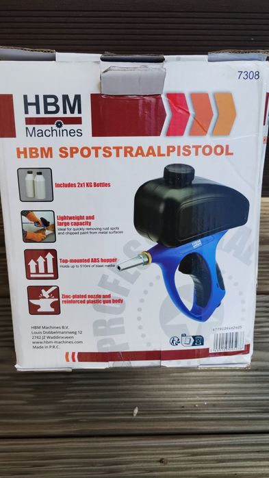 Pistol pneumatic de sablat-Nou plus 2kg nisip special