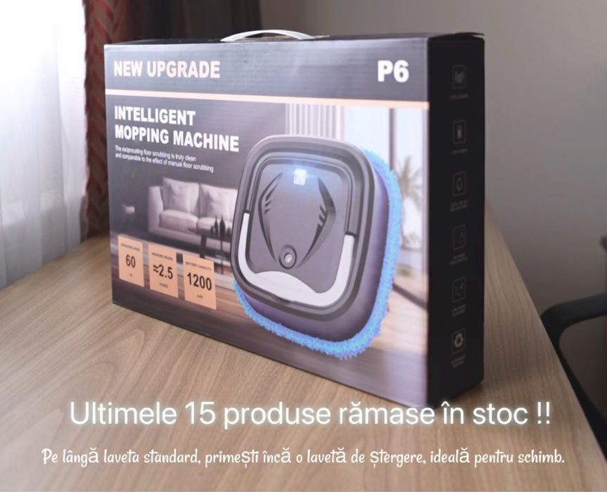 Robot mop 360 cu adaptor USB