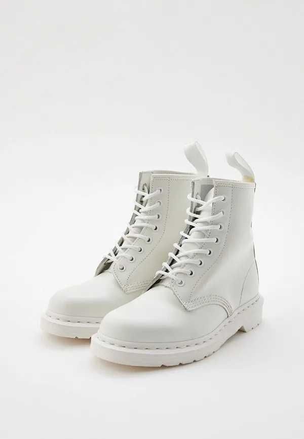 Ботинки Dr. Martens женские "1460 Mono White" (белые) размер: 39 RUS