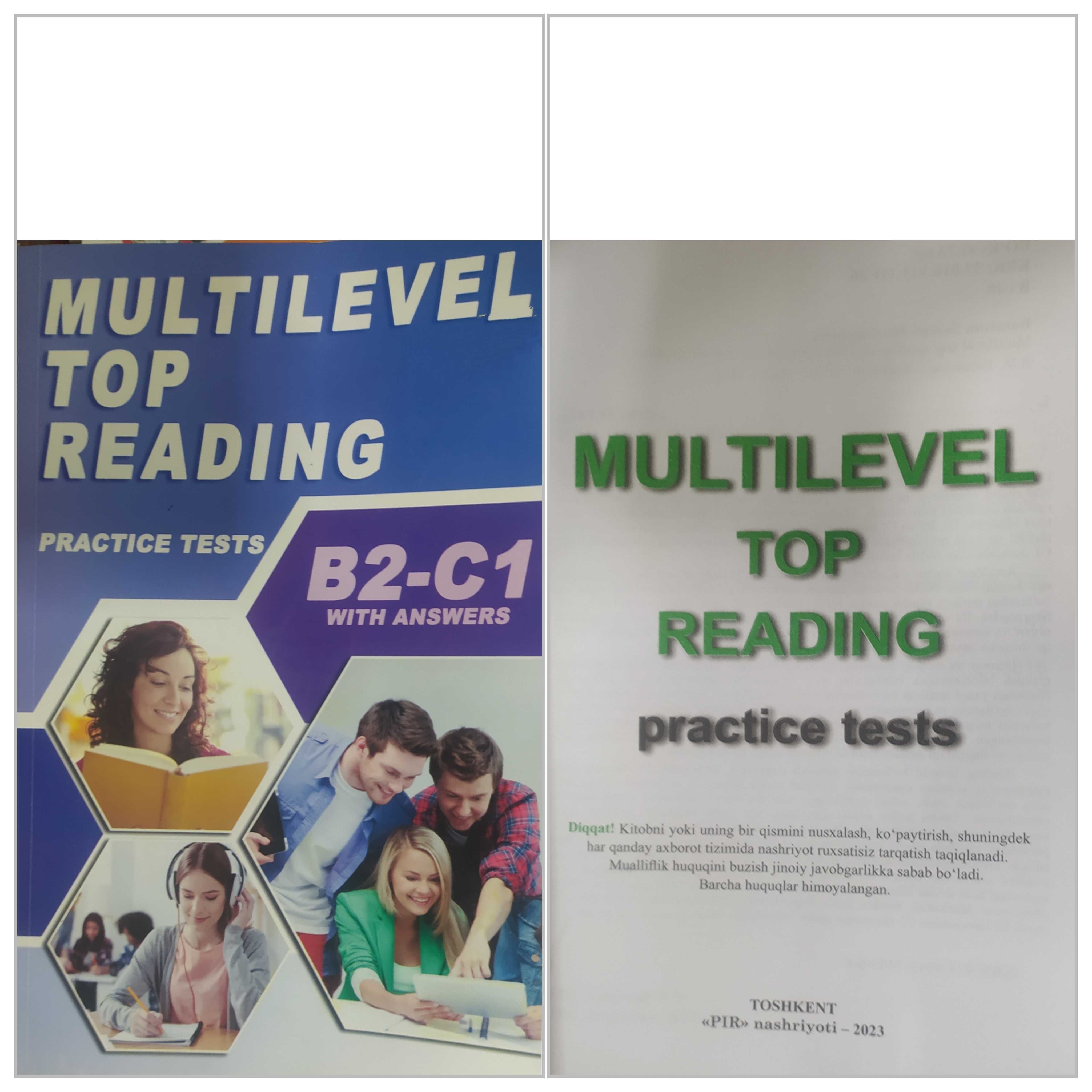 Доставка. Multilevel Master listening, reading, mock tests B1 B2 C1