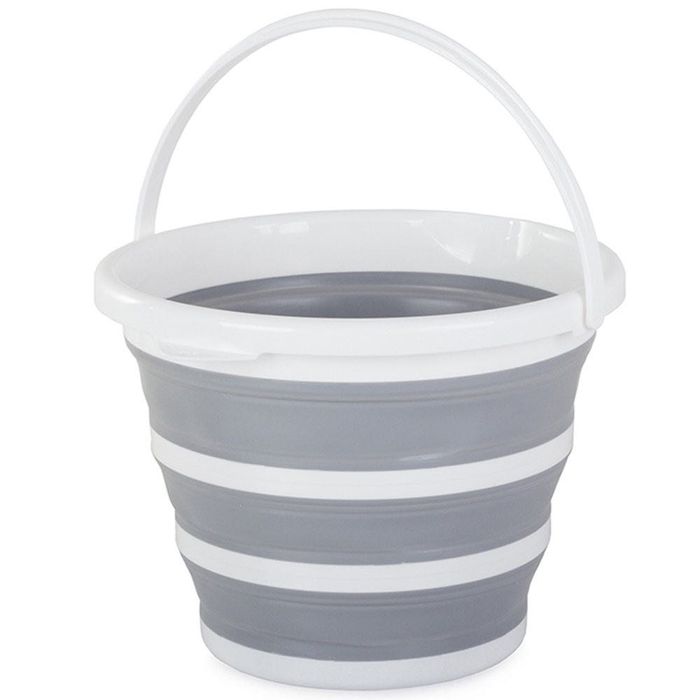Galeata pliabila, din silicon, capacitate 10 L