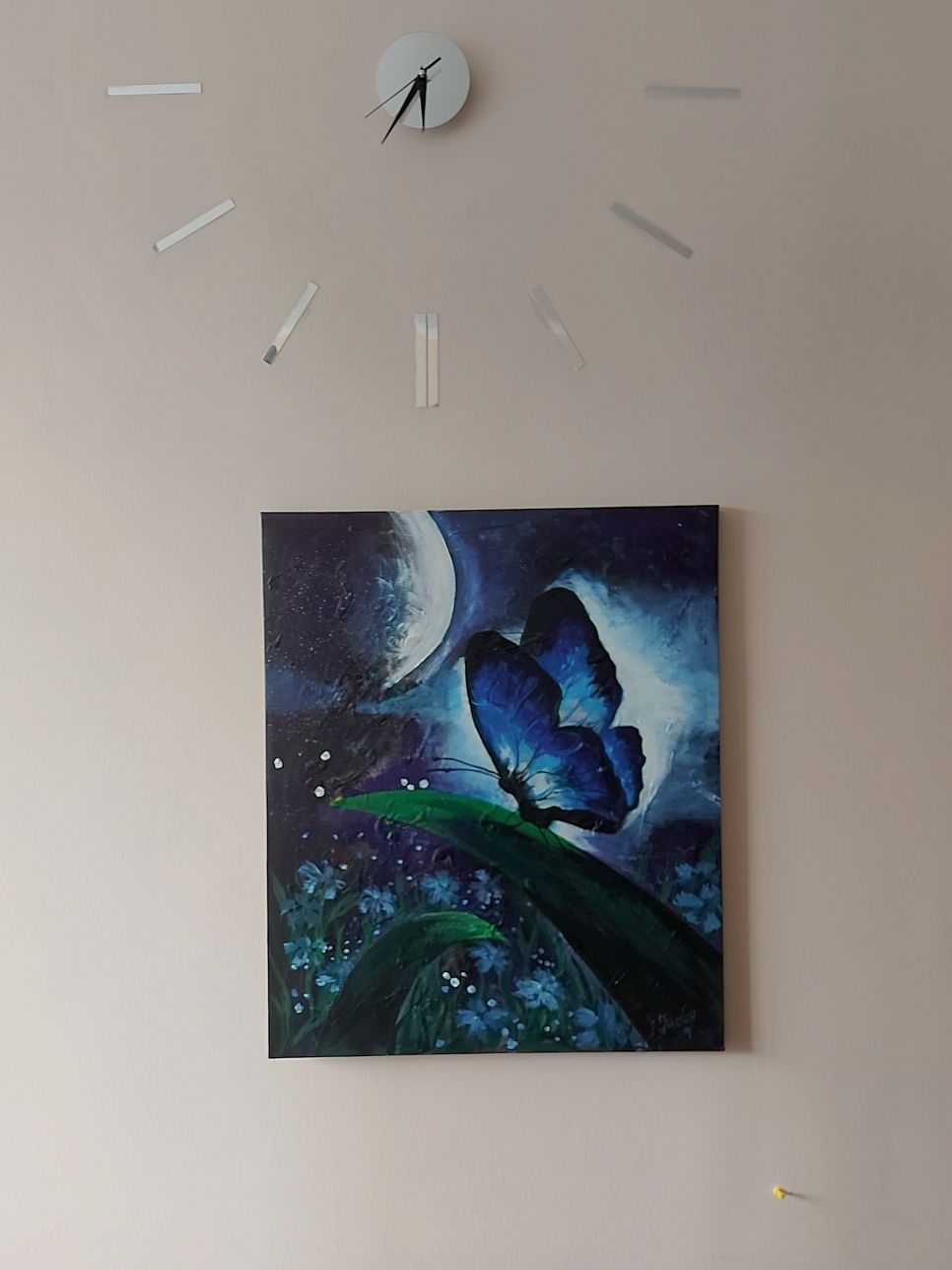Картина"ночная бабочка"