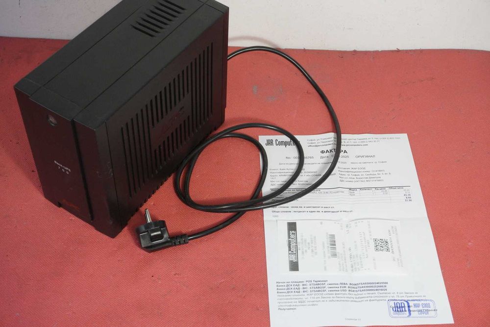 UPS устройство APC Back-UPS 700 390W с новa батерия/ Вкл.ДДС