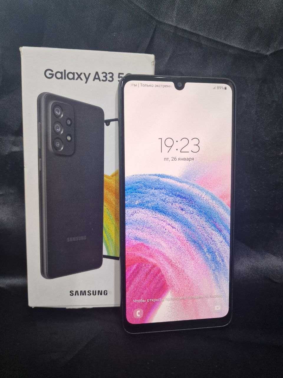 Samsung Galaxy A33, 128 Gb (Астана, Женис 24 лот 301023.)