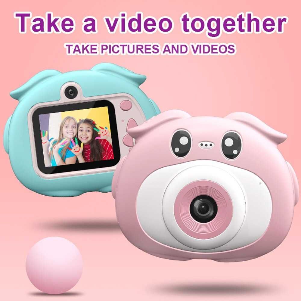 Дигитален детски фотоапарат STELS W320, Слот за SD карта, Игри, Камера