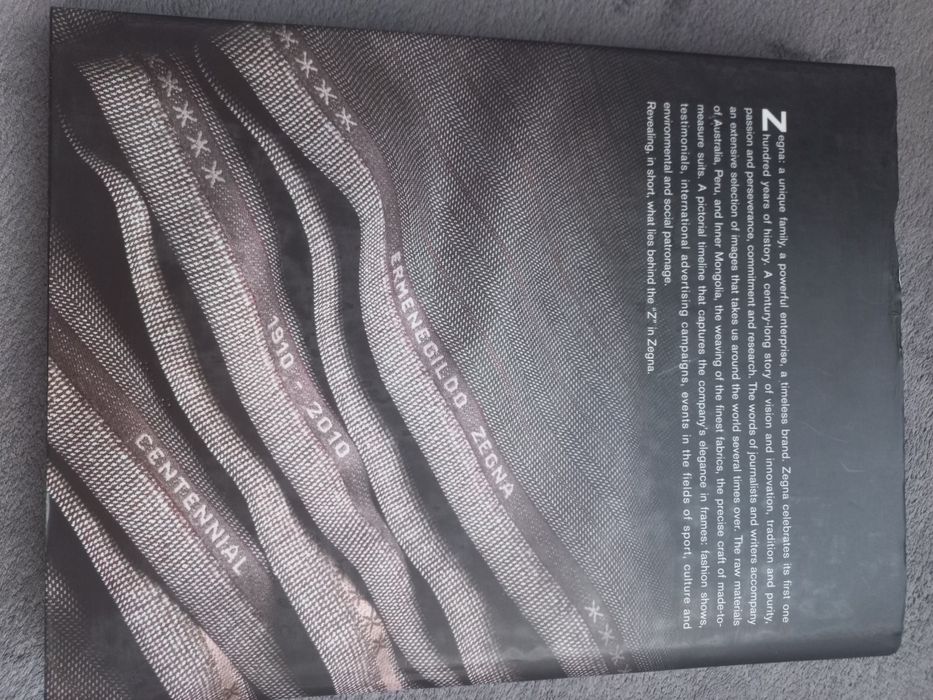 Catalog aniversar 100 ani Ermenegildo Zegna
