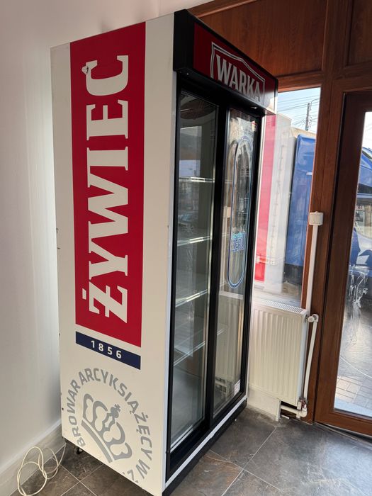 Vitrina verticală dublă electronică