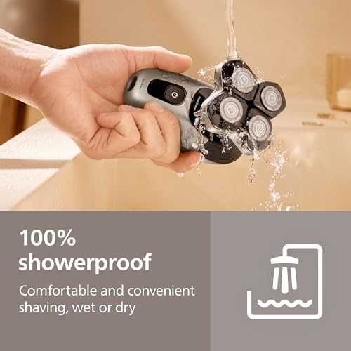 Нова Philips Skull Shaver HS9980/15 самобръсначка ComfortCut остриета