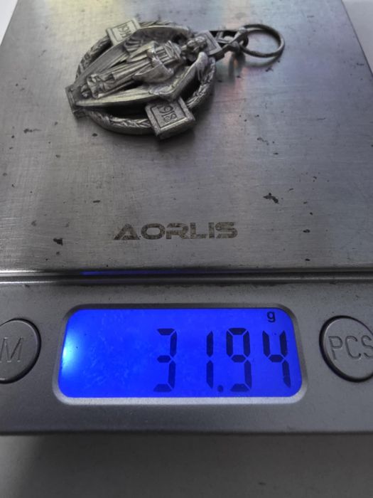 Medalie masonica argint