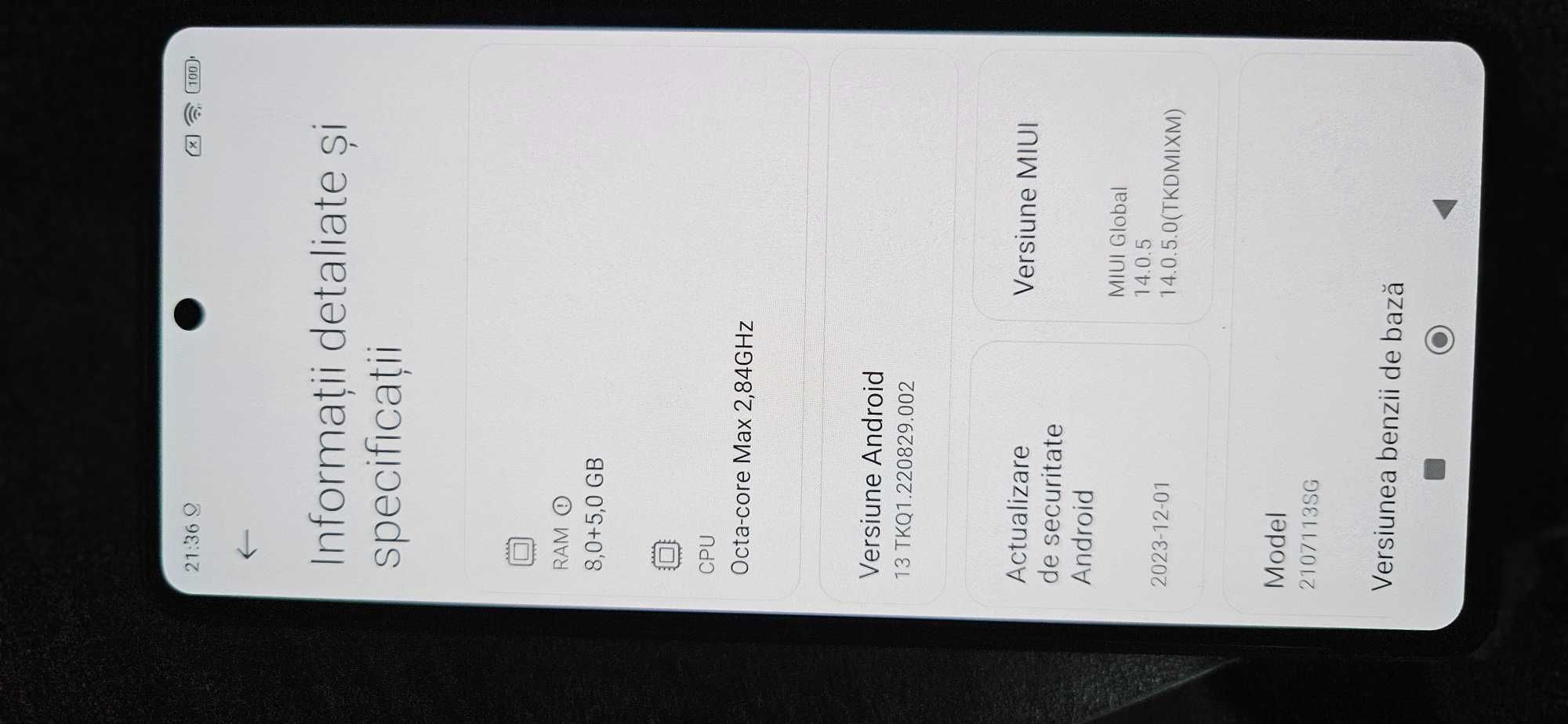 Xiaomi 11T Pro stare perfecta