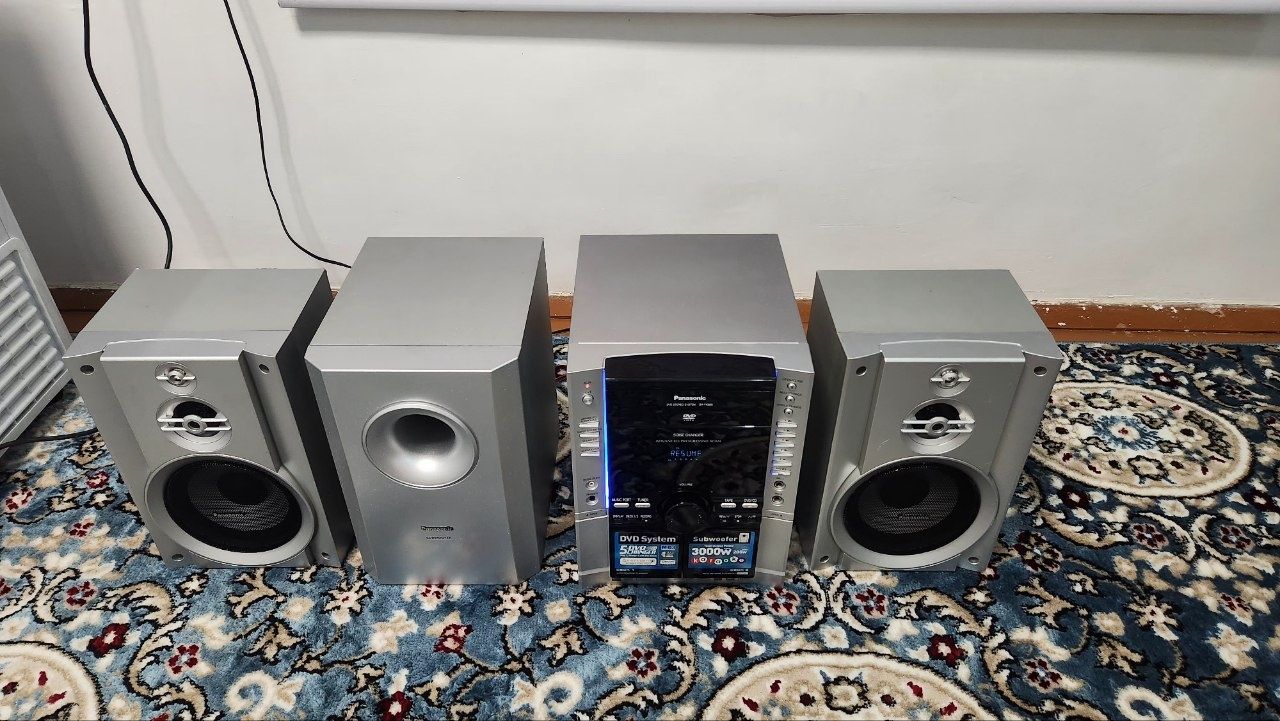 2.1 subwooferli panasonic orginal 100% ishlaydi