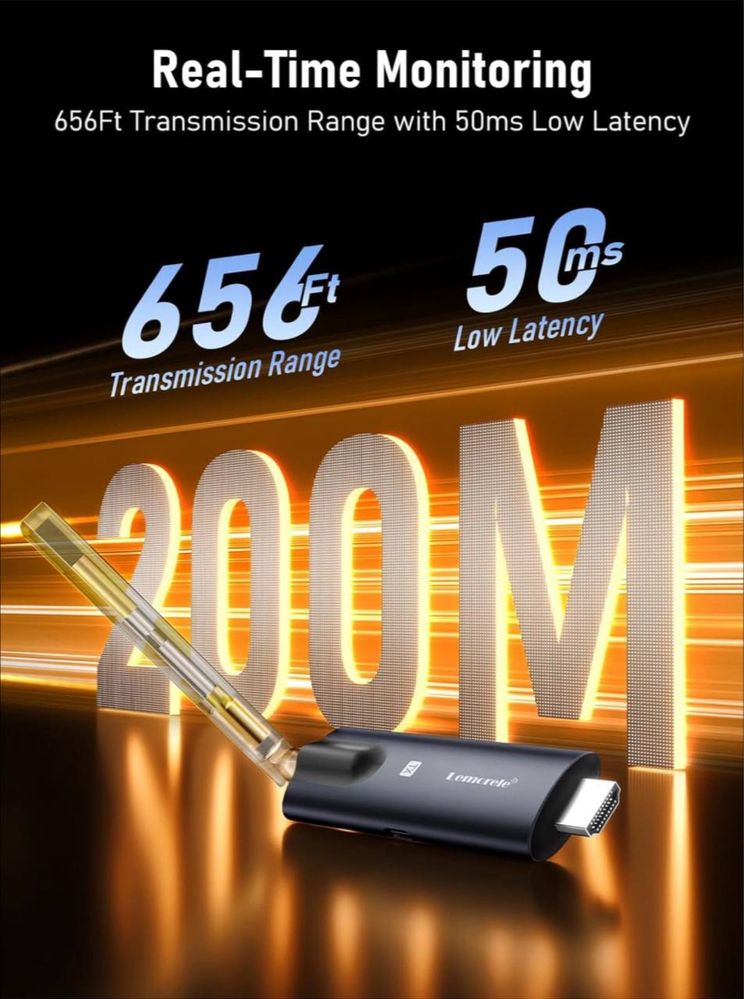 HDMI бесправадной 200М Full Hd