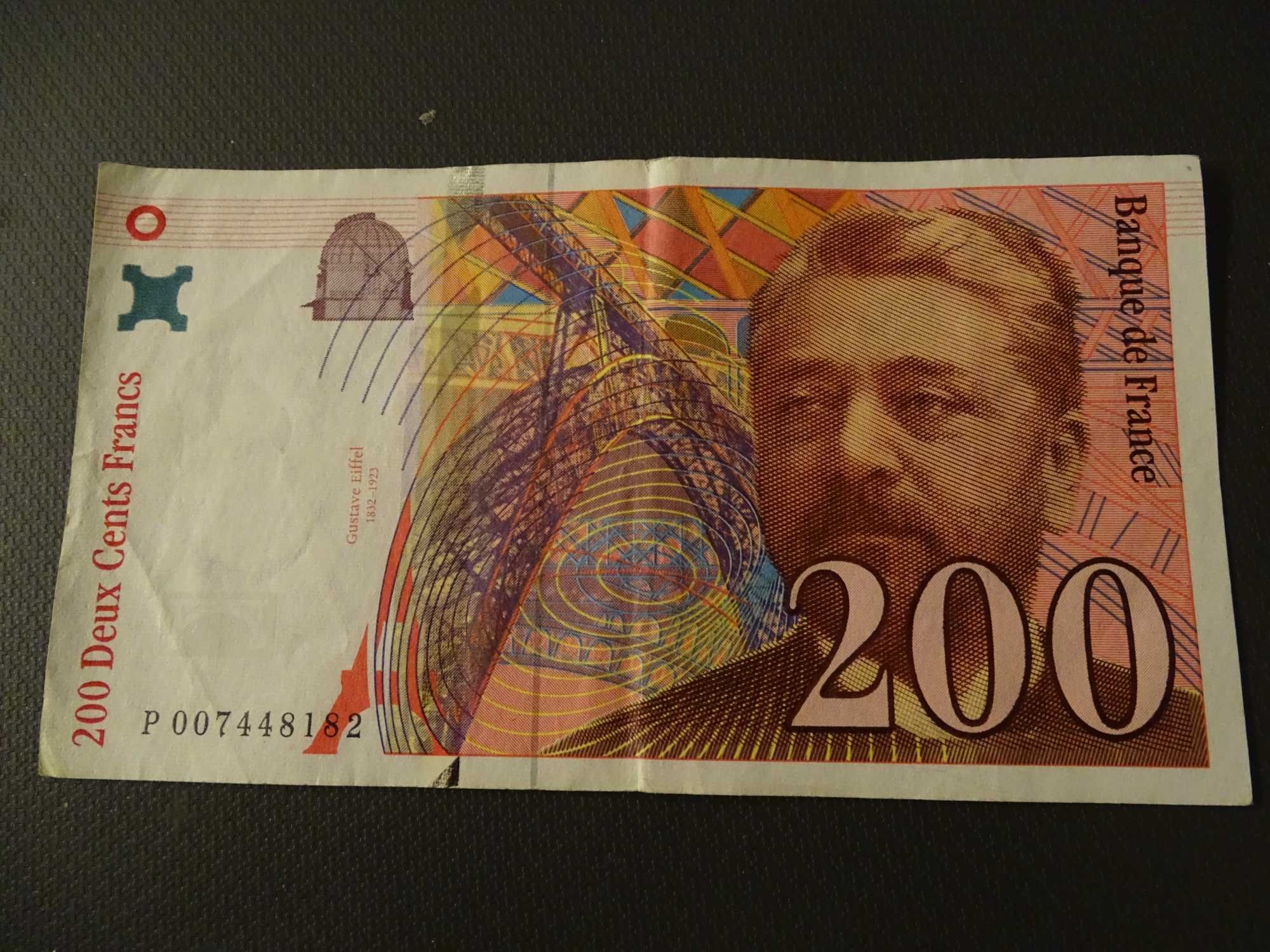 Франция > 200франка 1996 > '' Густав Ефел ''