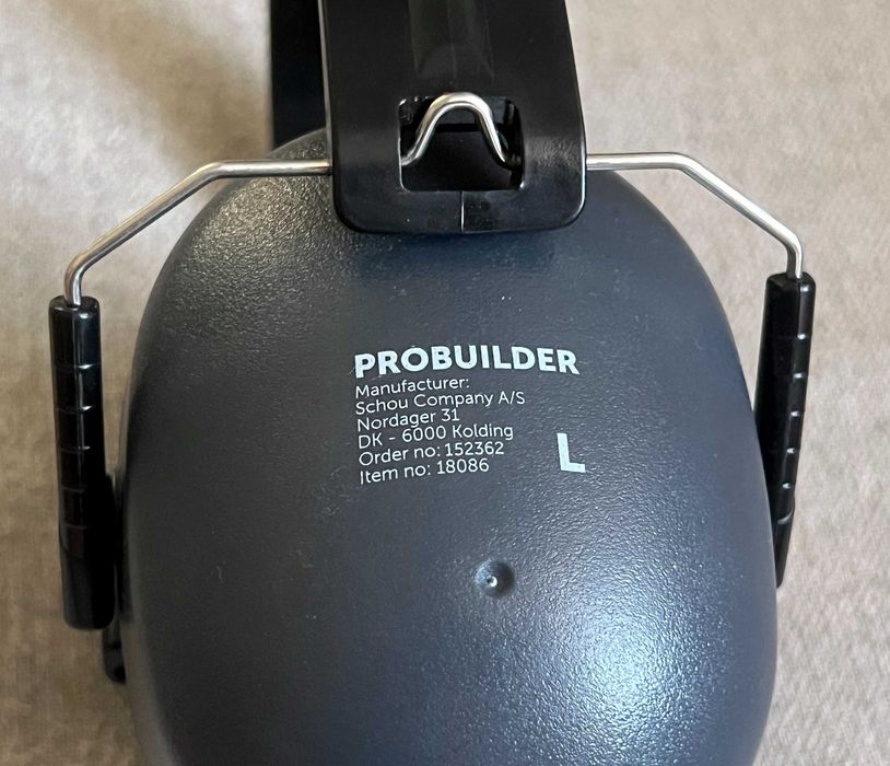 Căști antifonice ProBuilder pentru protecția auzului, noi, sigilate