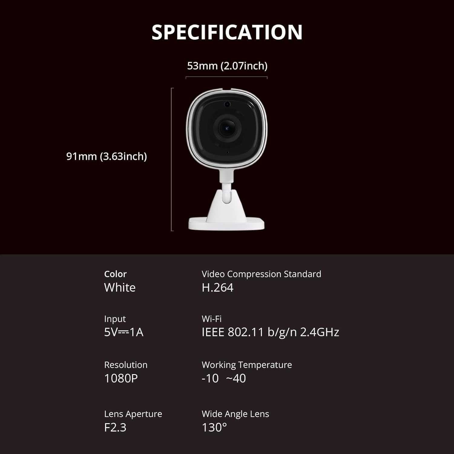 SONOFF CAM SLIM смарт камера