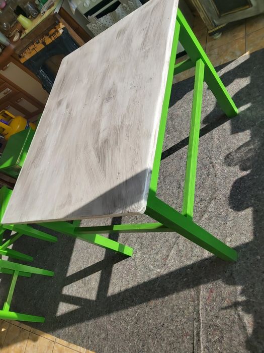 Obiect vintage tratat si restaurat