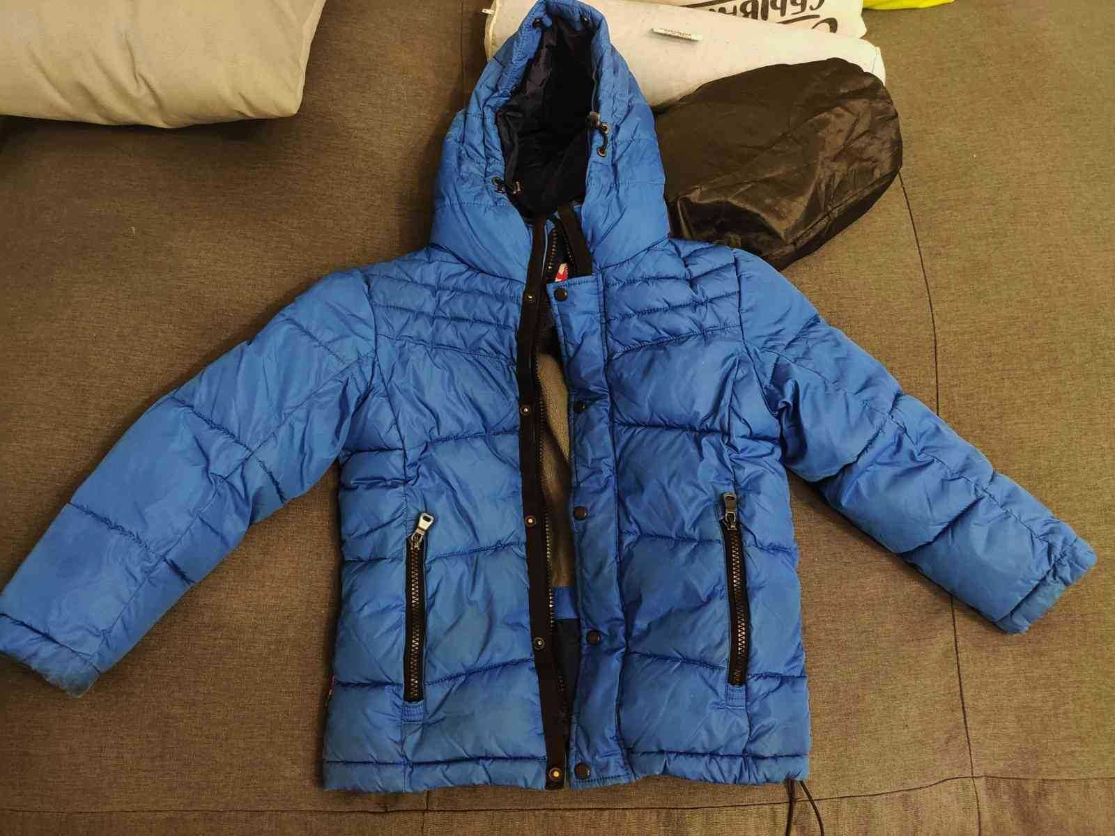 Зимняя куртка на мальчика, 116см