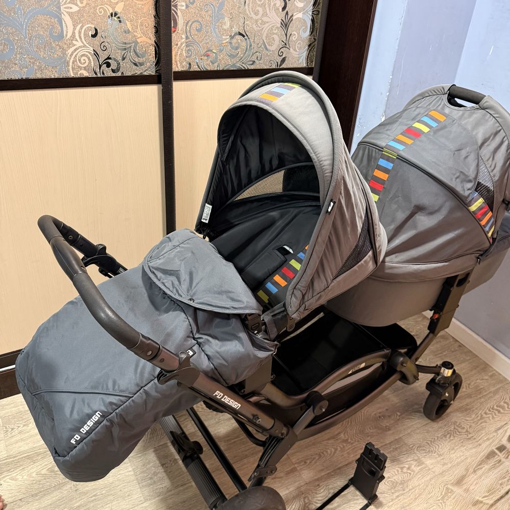 Продам Коляску для двойни FD Design Zoom