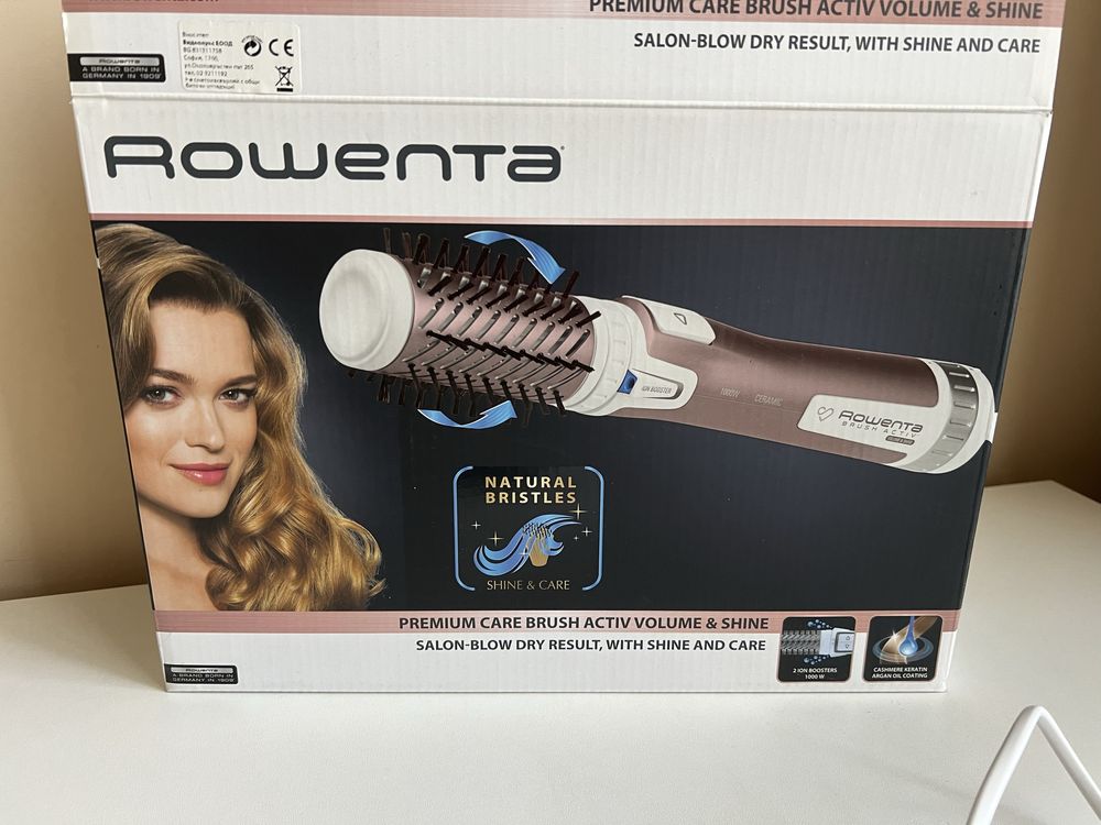 Rowenta Premiuim Care Brush Active Volume & Shine