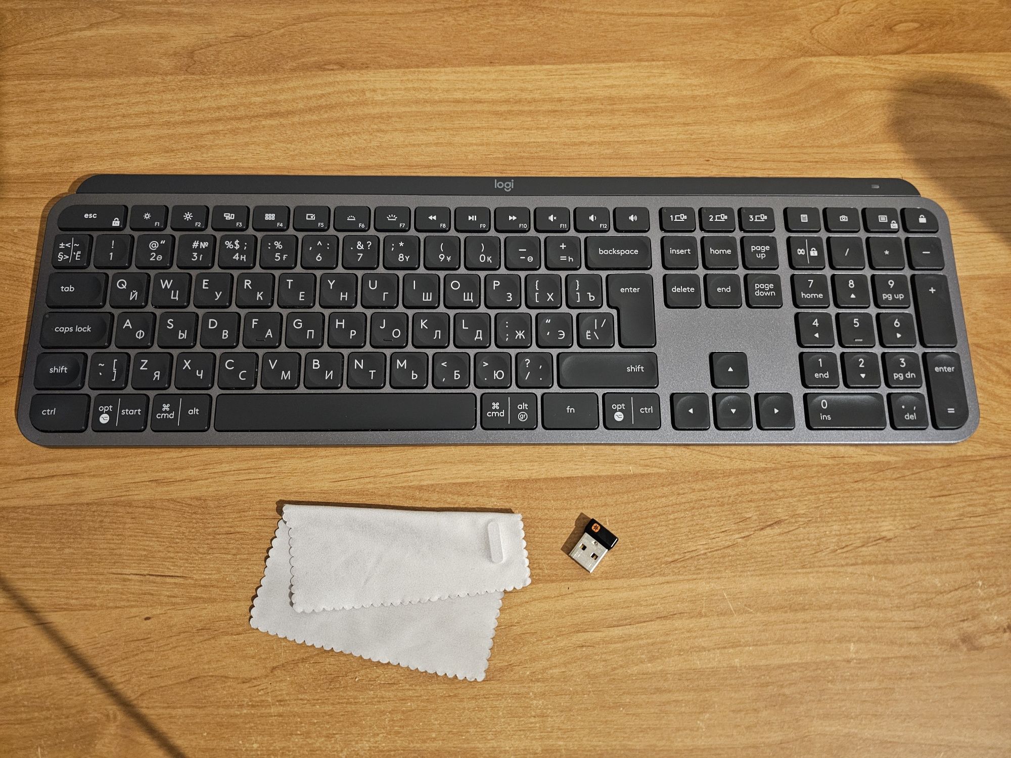 Клавиатура Logitech MX Keys Мышка Logi MX Master 3S Коврик для мыши