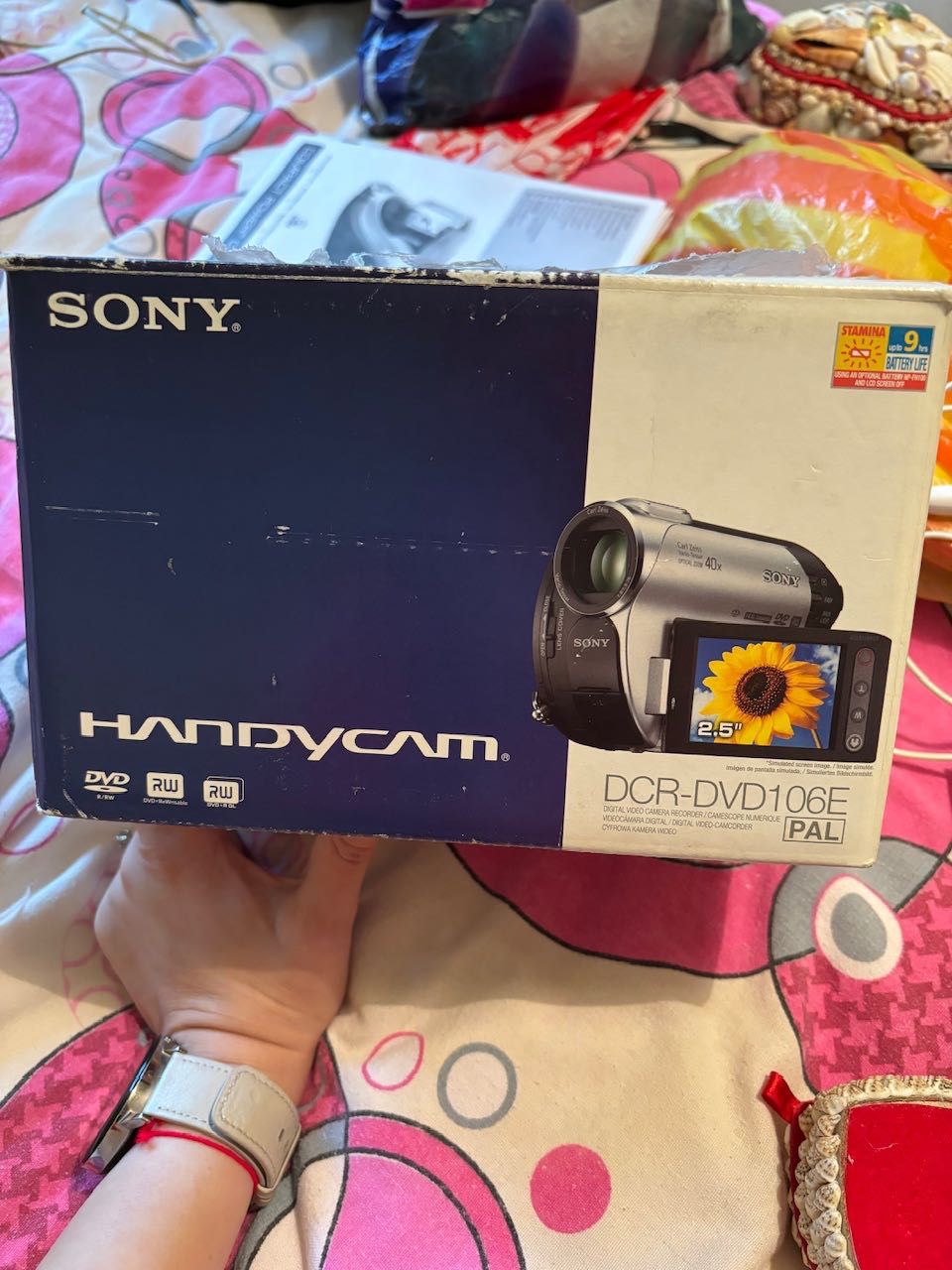 Камера Sony DCR-DVD 106E