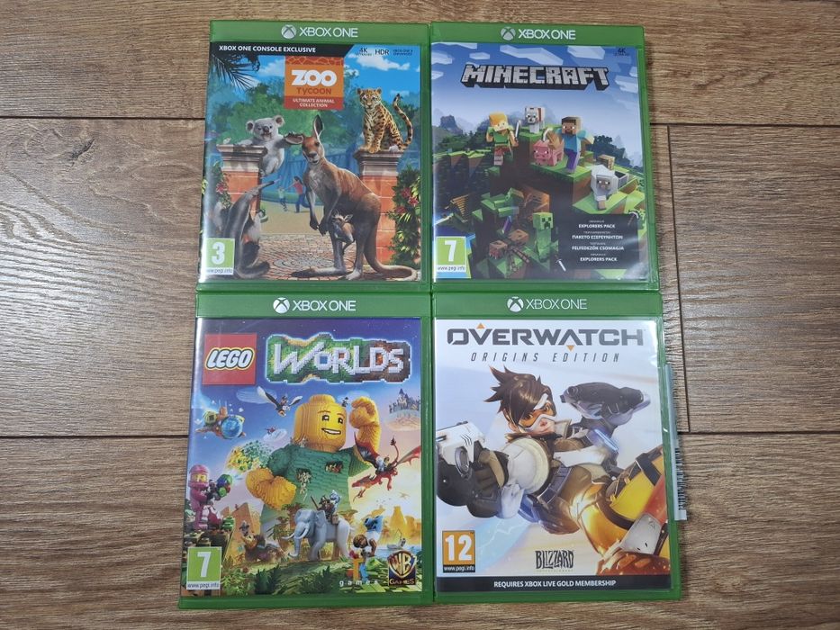 Xbox One S 1TB + Controller original + 4 jocuri