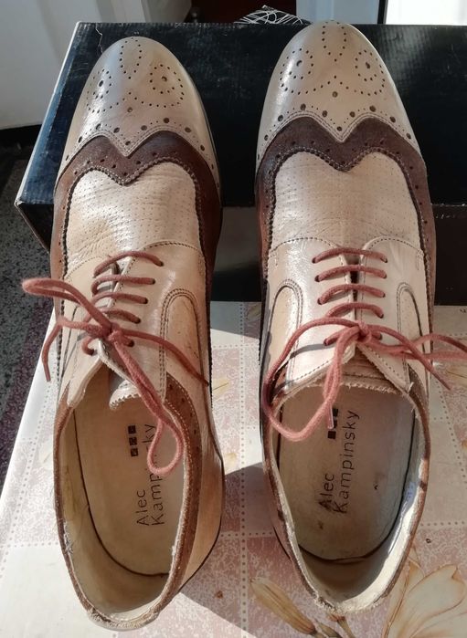 Мъжки обувки естествена кожа