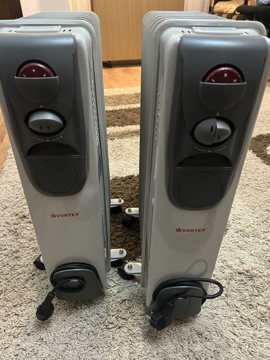 Calorifere electrice Vortex cu 9 elementi