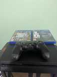 Ps4 500gb slim с джокстик