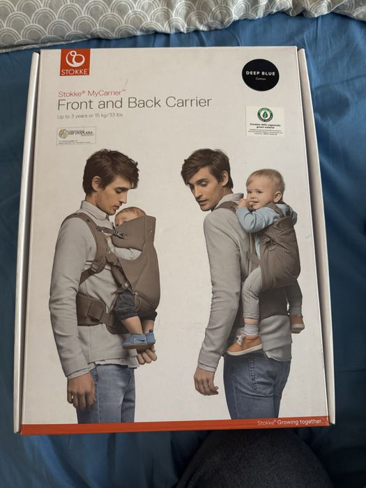 Vand Marsupiu Stokke My Carrier front and back