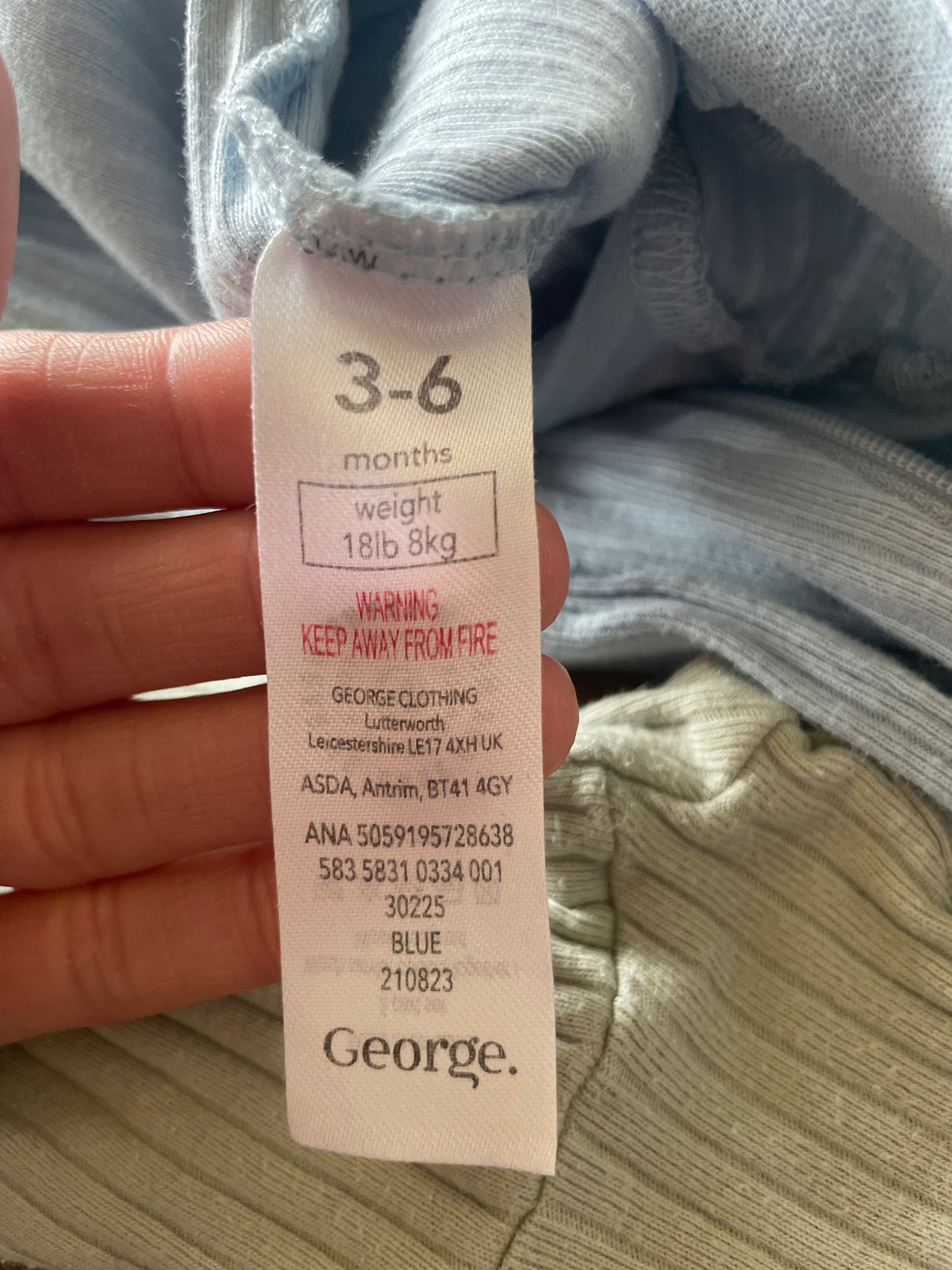 Ромпъри George 3-6мес